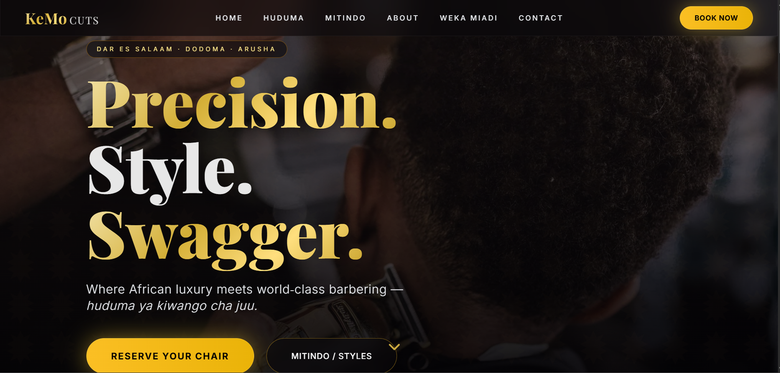 KemoCuts premium Barbershop (Demo)
